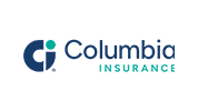 Columbia Insurance logo with “Ci” graphic on the left and “Columbia Insurance” text on the right, set against a light background.